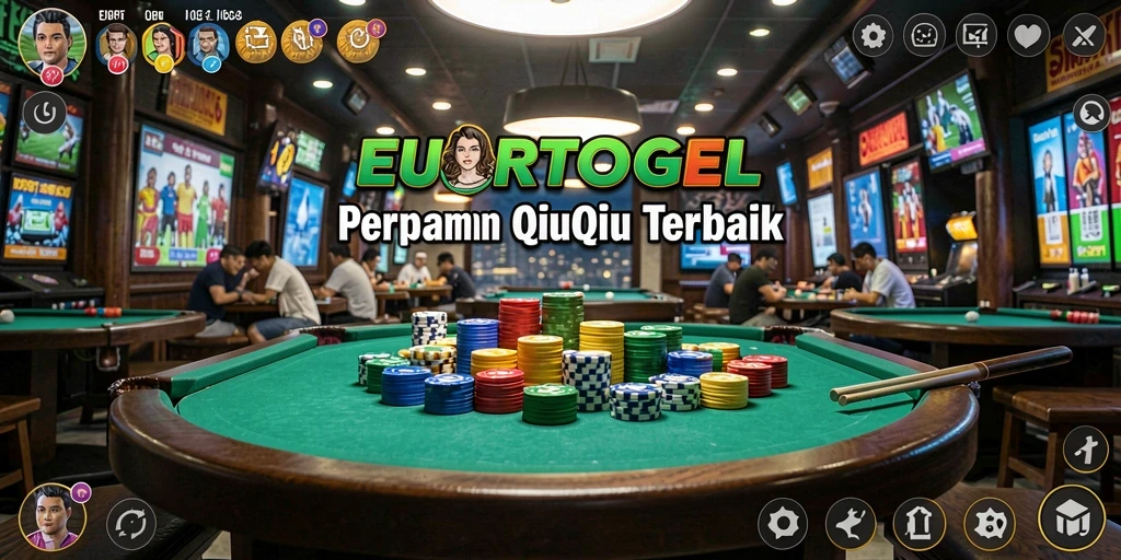 Screenshot gameplay QiuQiu yang seru dan kompetitif.