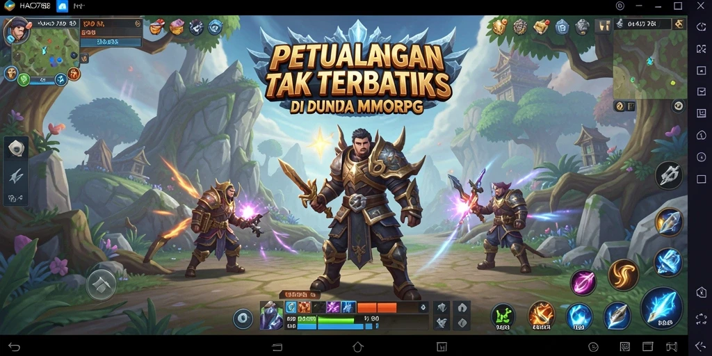 Tangkapan layar dari gameplay menarik di HAO788.