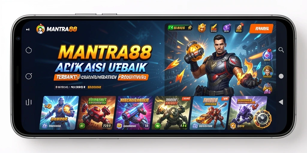 Tampilan utama MANTRA88 dengan fitur pengingat dan catatan yang mudah diakses.