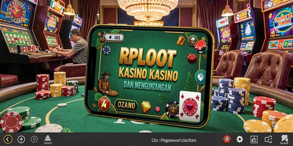 Screenshot gameplay RPLOOT dengan tampilan menarik dari permainan Kasino.
