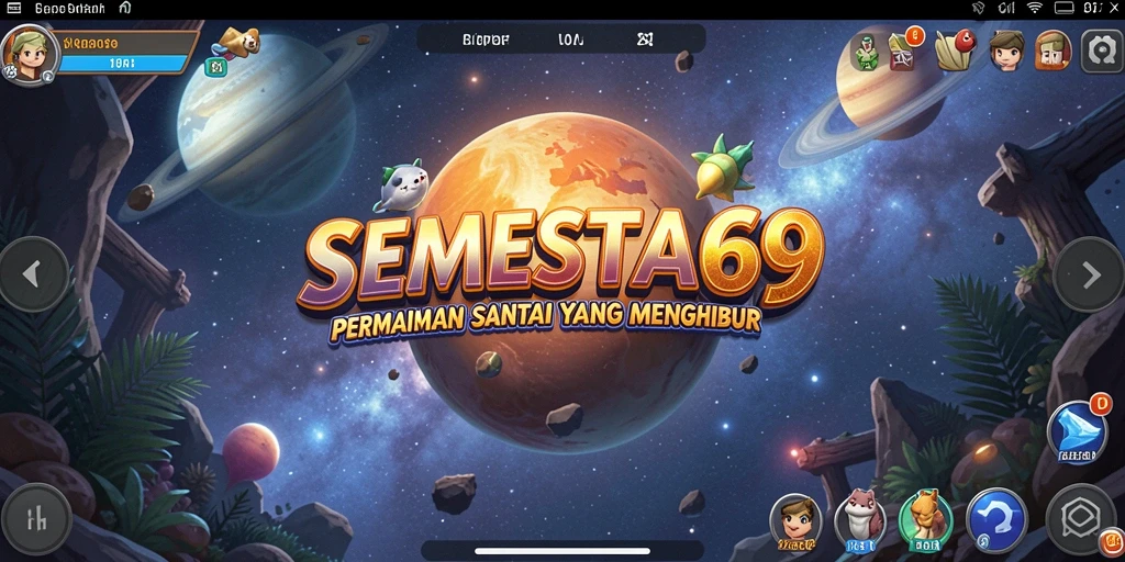 Tangkapan layar gameplay SEMESTA69 yang penuh warna dan menghibur.